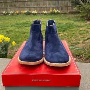 Susi Bootie in Navy Suede size 6M